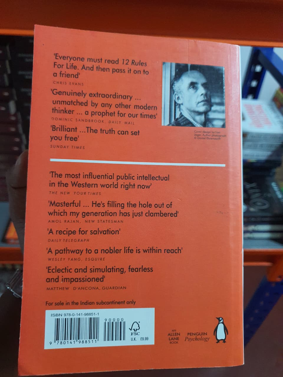 12 Rules for Life by Jordan B. Peterson (Slightly Damaged)