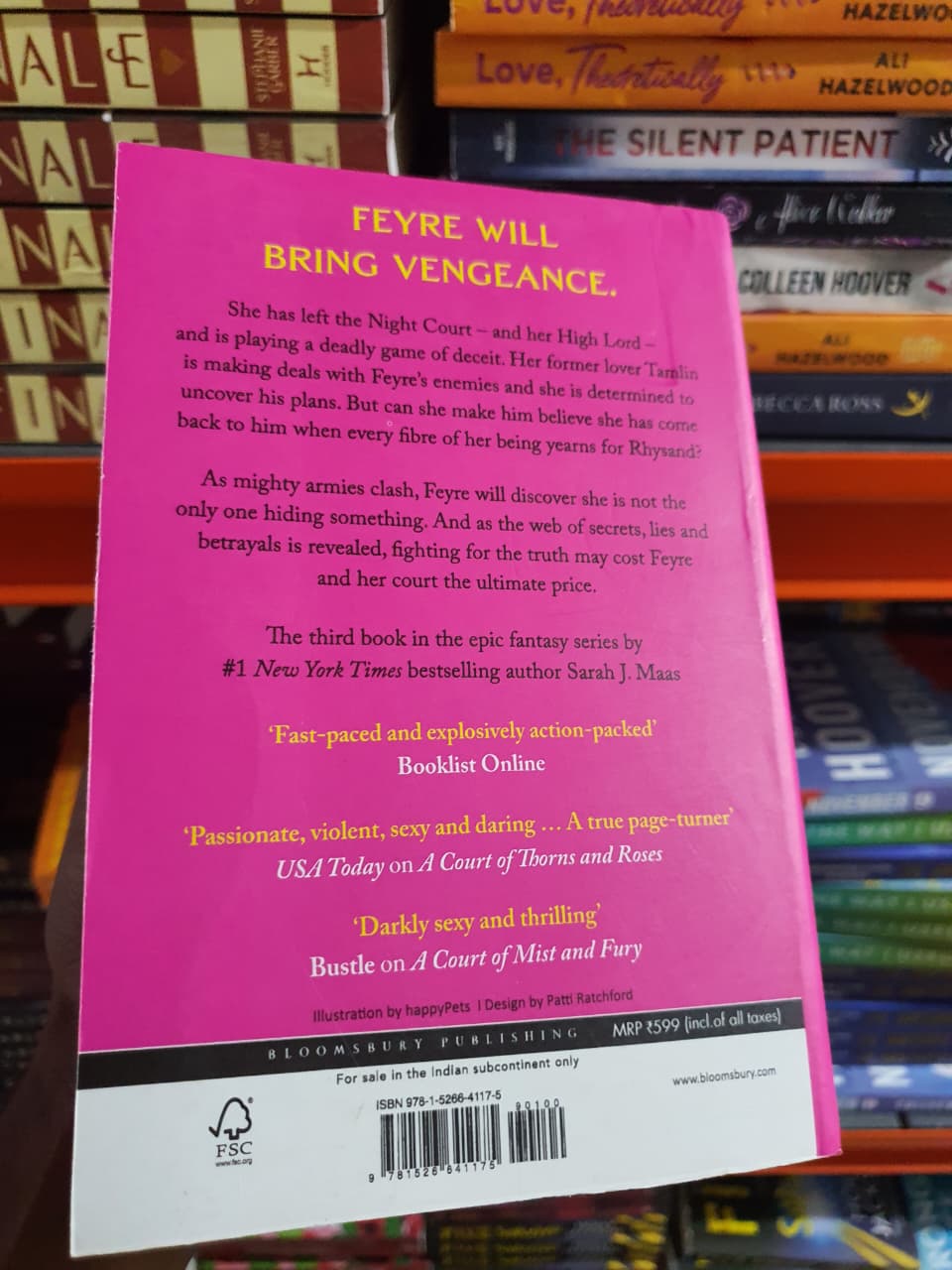 A Court of Wings and Ruin by Sarah J. Maas (Book 3 of ACOTAR series)