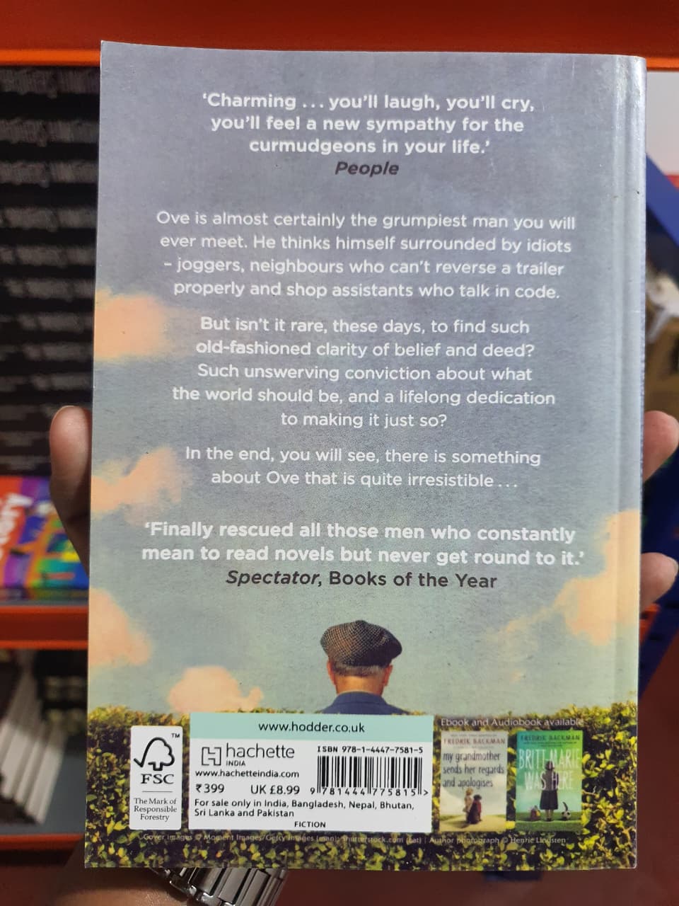 A man called Ove by Fredrik Backman