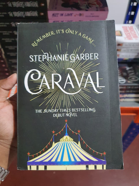 Caraval by Stephanie Garber (The 1st book of caraval series) (Minor Bend Cover)