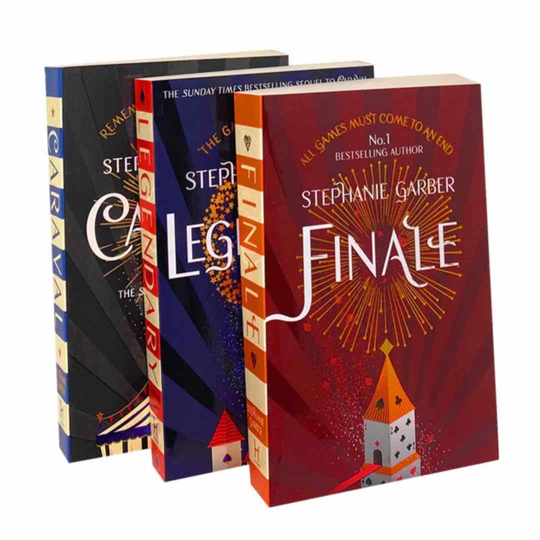 Caraval Series by Stephanie Garber (3 Books) (Minor Bend Cover)