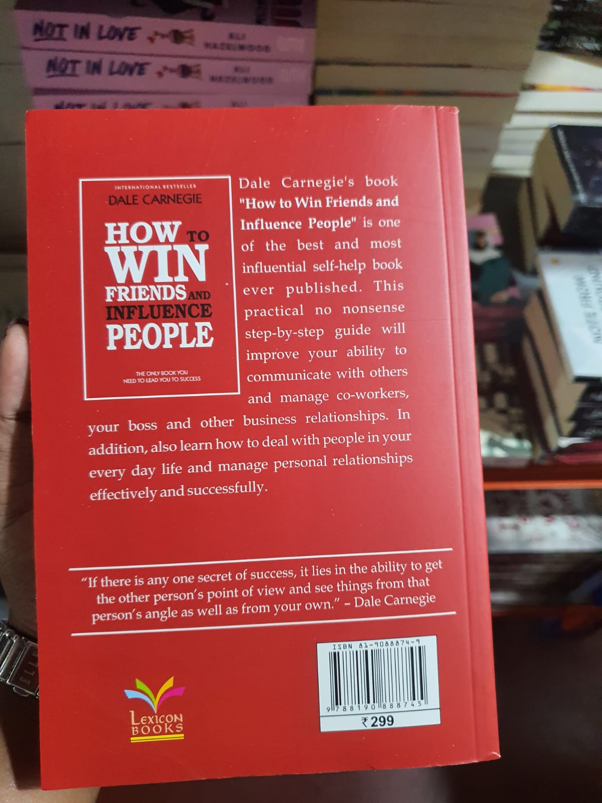 How to Win Friends and Influence People by Dale Carnegie