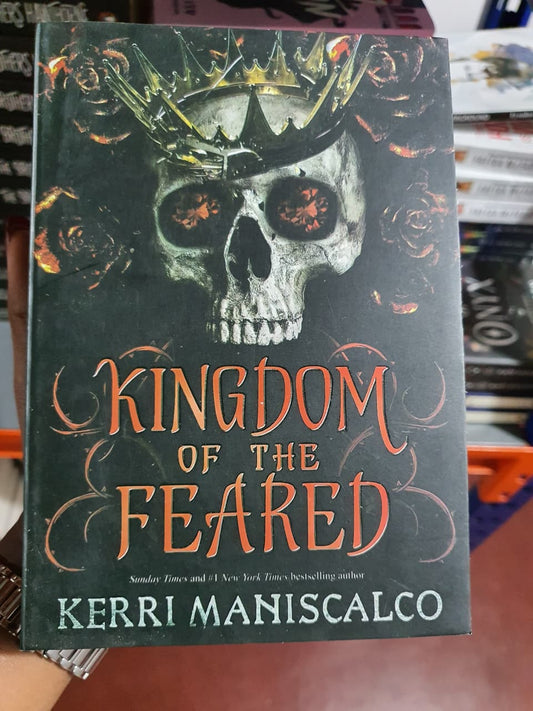 Kingdom of the Feared by Kerri Maniscalco (Book 3 of the Kingdom of the Wicked series) (Slightly Old)