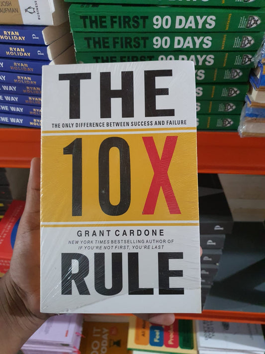 The 10X Rule By Grant Cardone (Slightly Old)