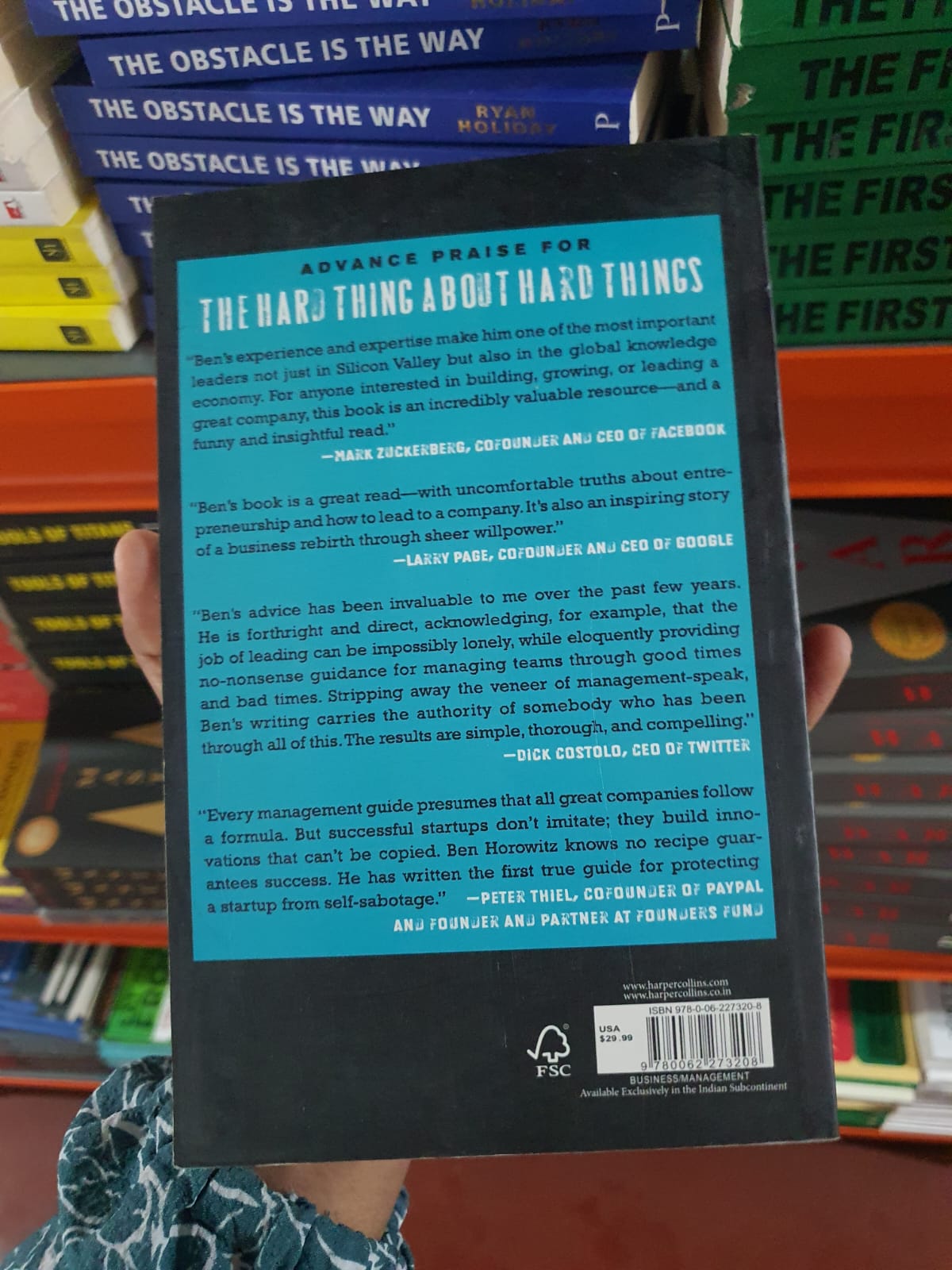 The Hard Thing about Hard Things By Ben Horowitz (Slightly Old)