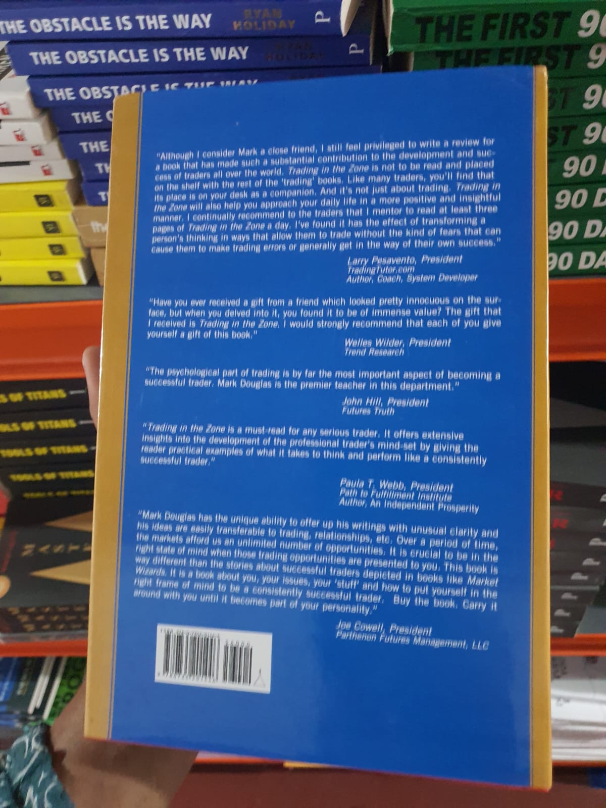 Trading in the Zone By Mark Douglas (Hard Cover)