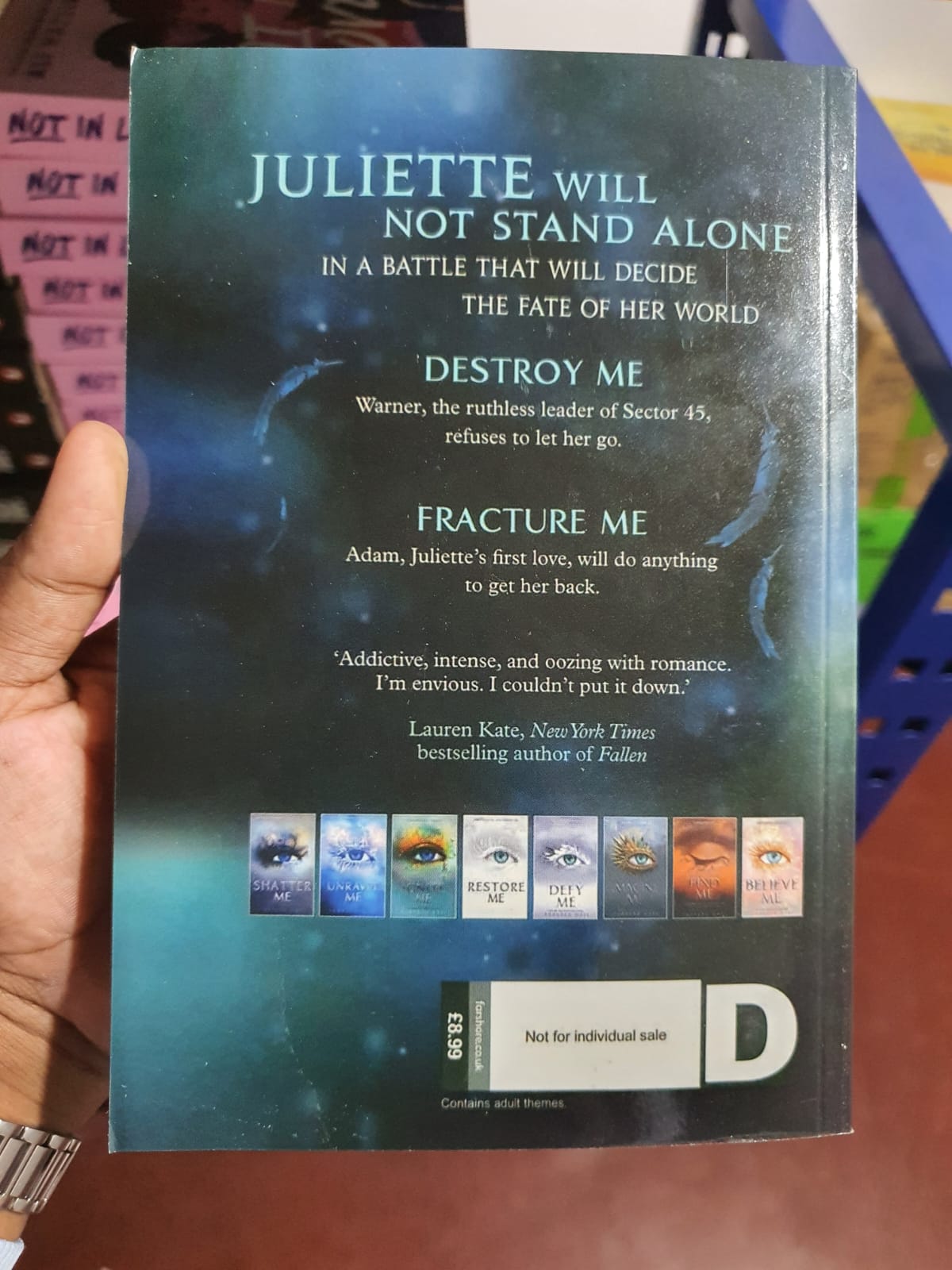 Unite Me by Tahereh Mafi (Shatter Me series)