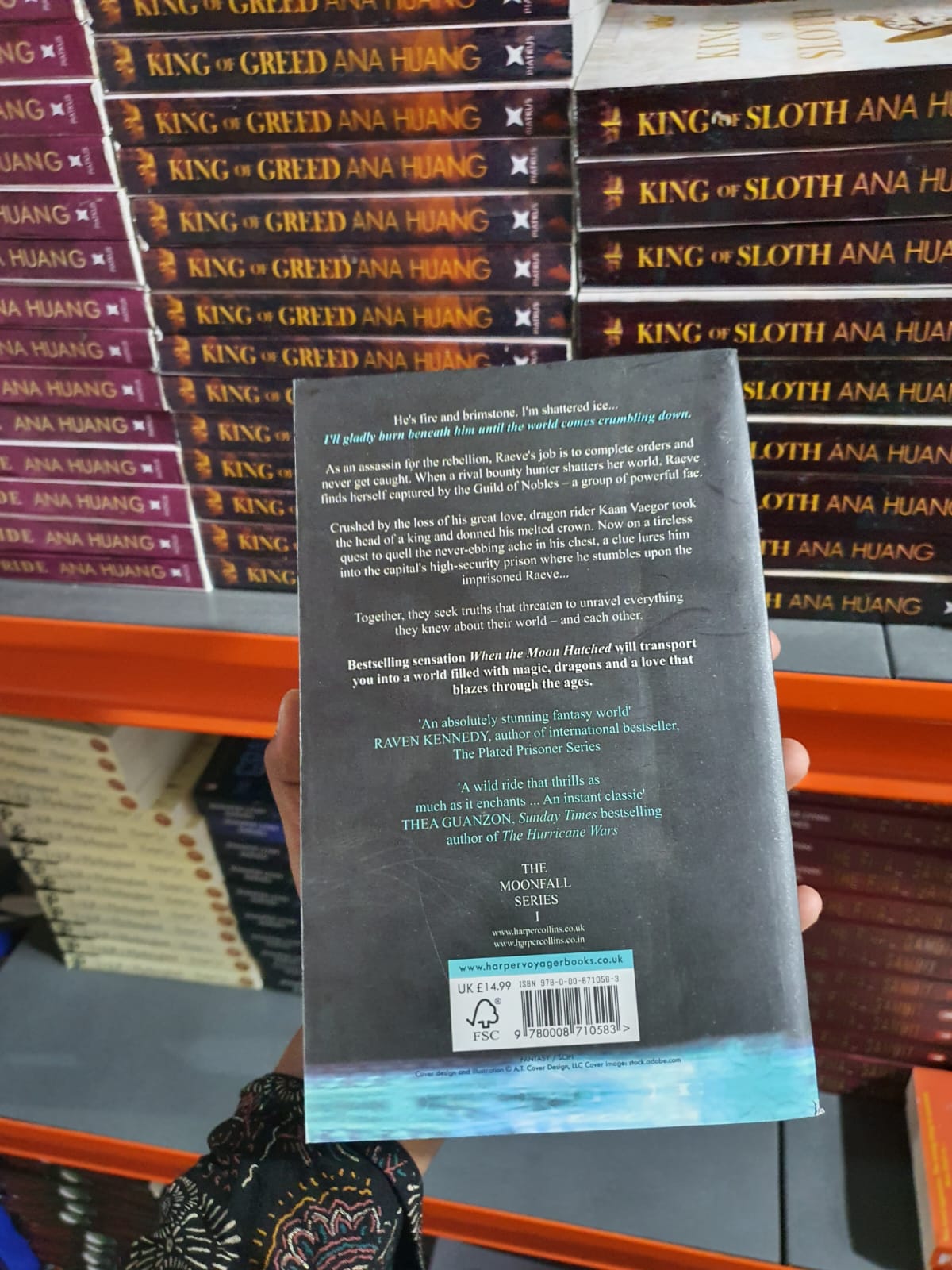 When the Moon Hatched By Sarah A. Parker (Minor Bend Cover)