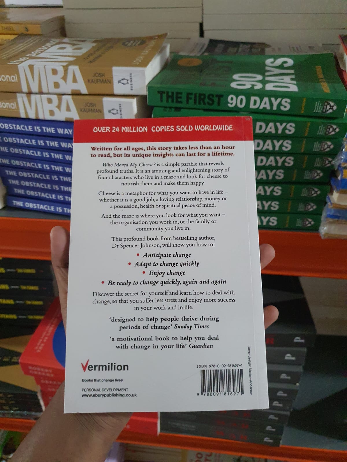 Who Moved My Cheese? By Spencer Johnson (Slightly Old)