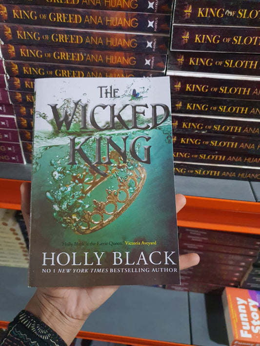 The Wicked King By Holly Black (Book 2 of the Folk of the Air series) (Minor Bend Cover)