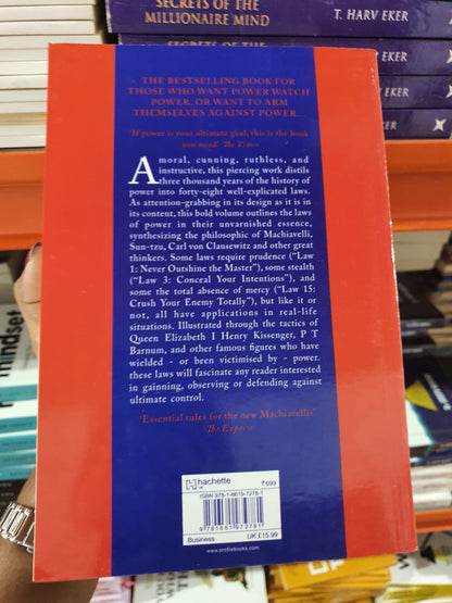The 48 Laws Of Power by Robert Greene (Minor Bend Cover)