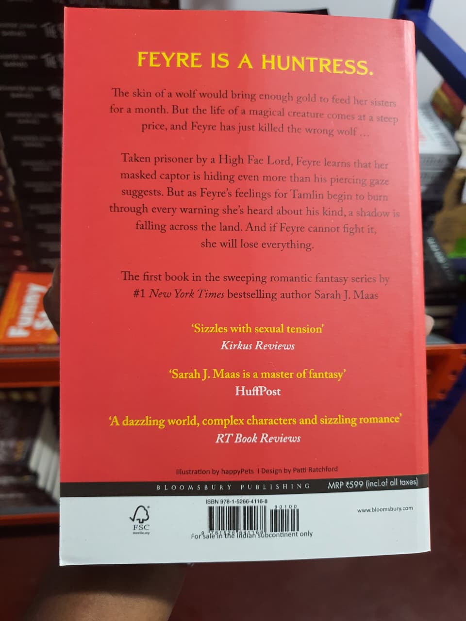 A Court of Thorns and Roses by Sarah J. Maas (Book 1 of ACOTAR series)