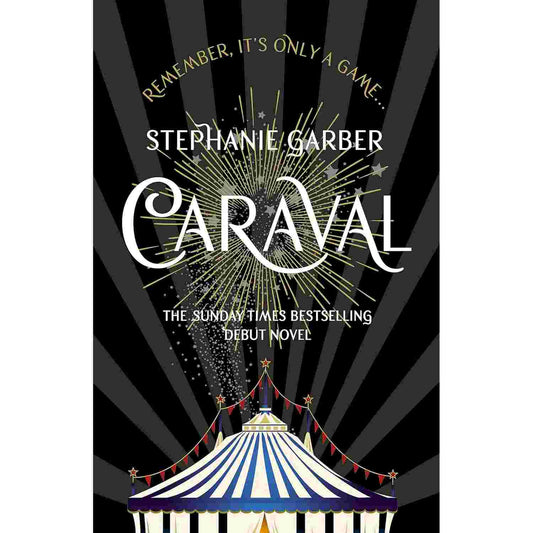 Caraval by Stephanie Garber (The 1st book of caraval series) (Minor Bend Cover)