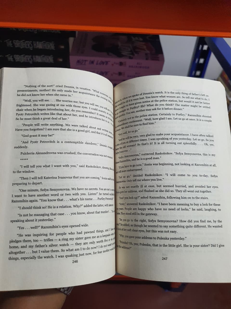 Crime and punishment  by Fyodor Dostoevsky (Slightly Damaged)