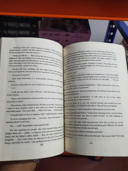 Crime and punishment  by Fyodor Dostoevsky (Slightly Damaged)