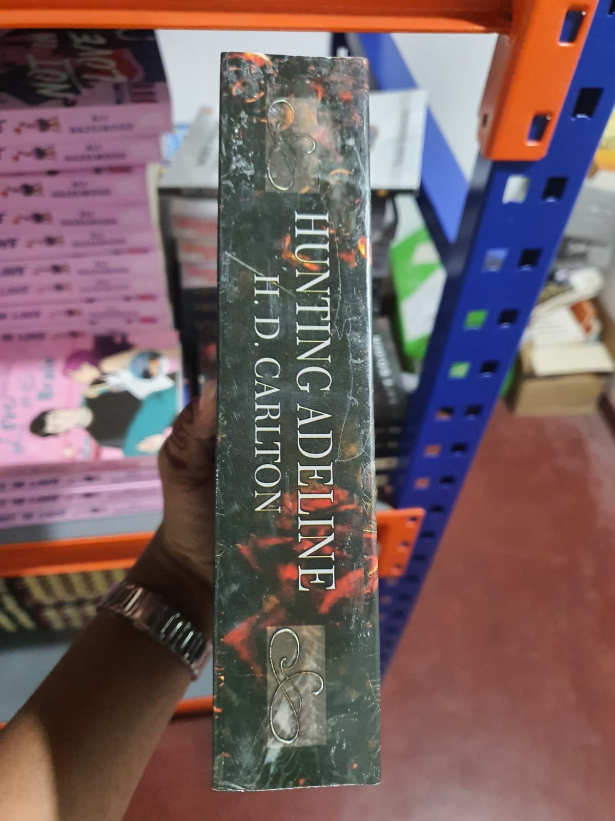 Hunting Adeline by H. D. Carlton  (Book 2 of the Cat and Mouse Duet) (Slightly Damaged)