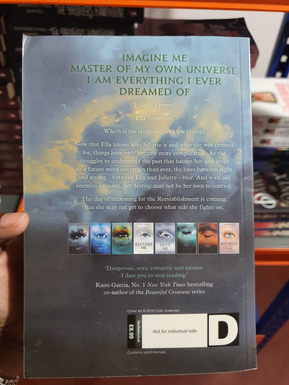 Imagine Me by Tahereh Mafi (Book 6 of the Shatter Me series)