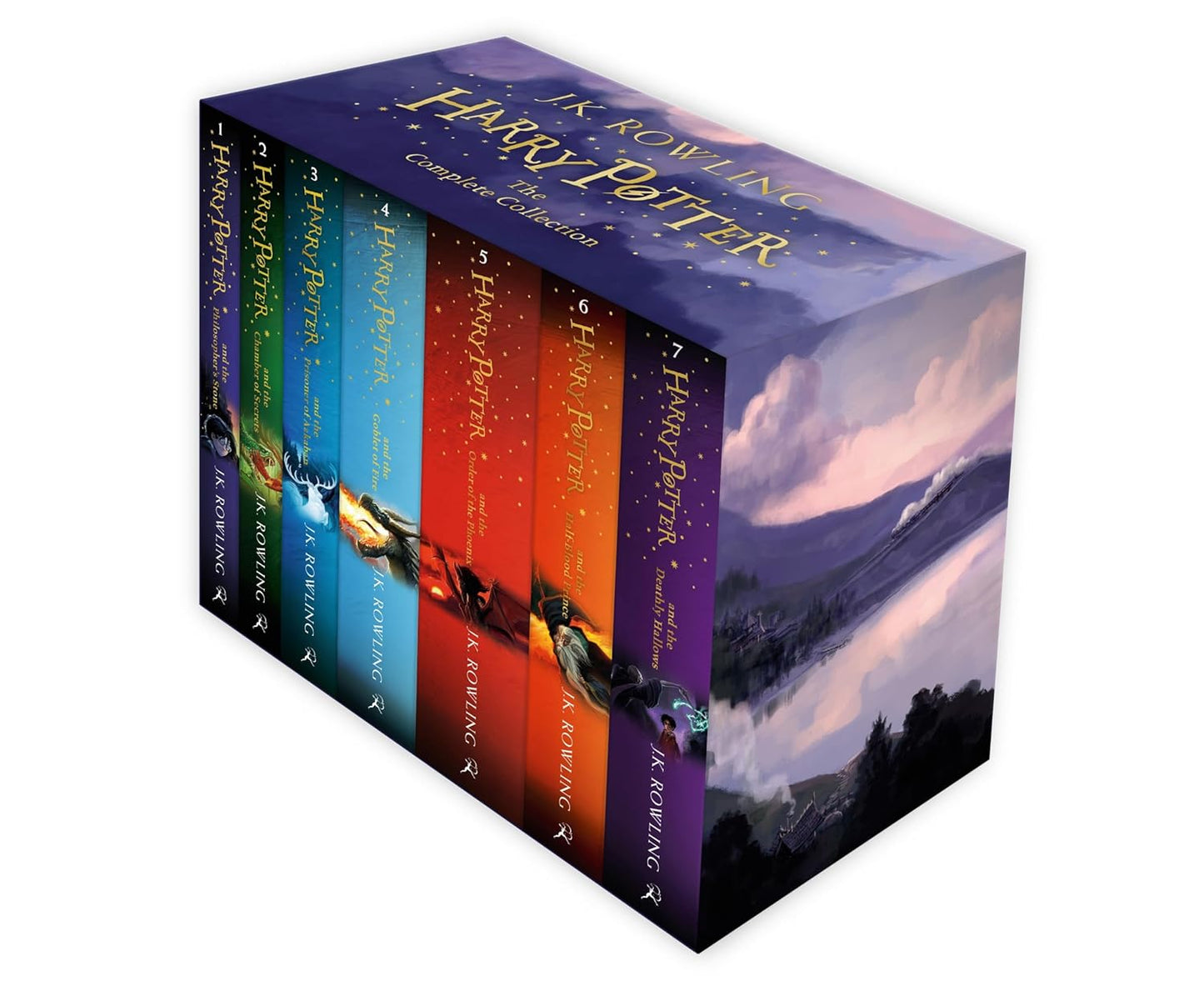 Harry Potter Box Set By J.K. Rowling The Complete Collection (7 Books)