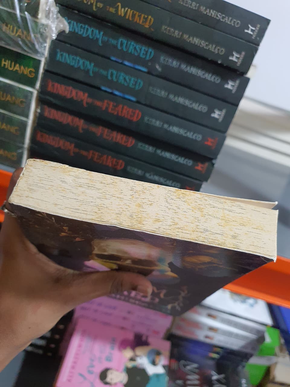 Kingdom of the Wicked by Kerri Maniscalco (Book 1 of the Kingdom of the Wicked series) (Slightly Old)