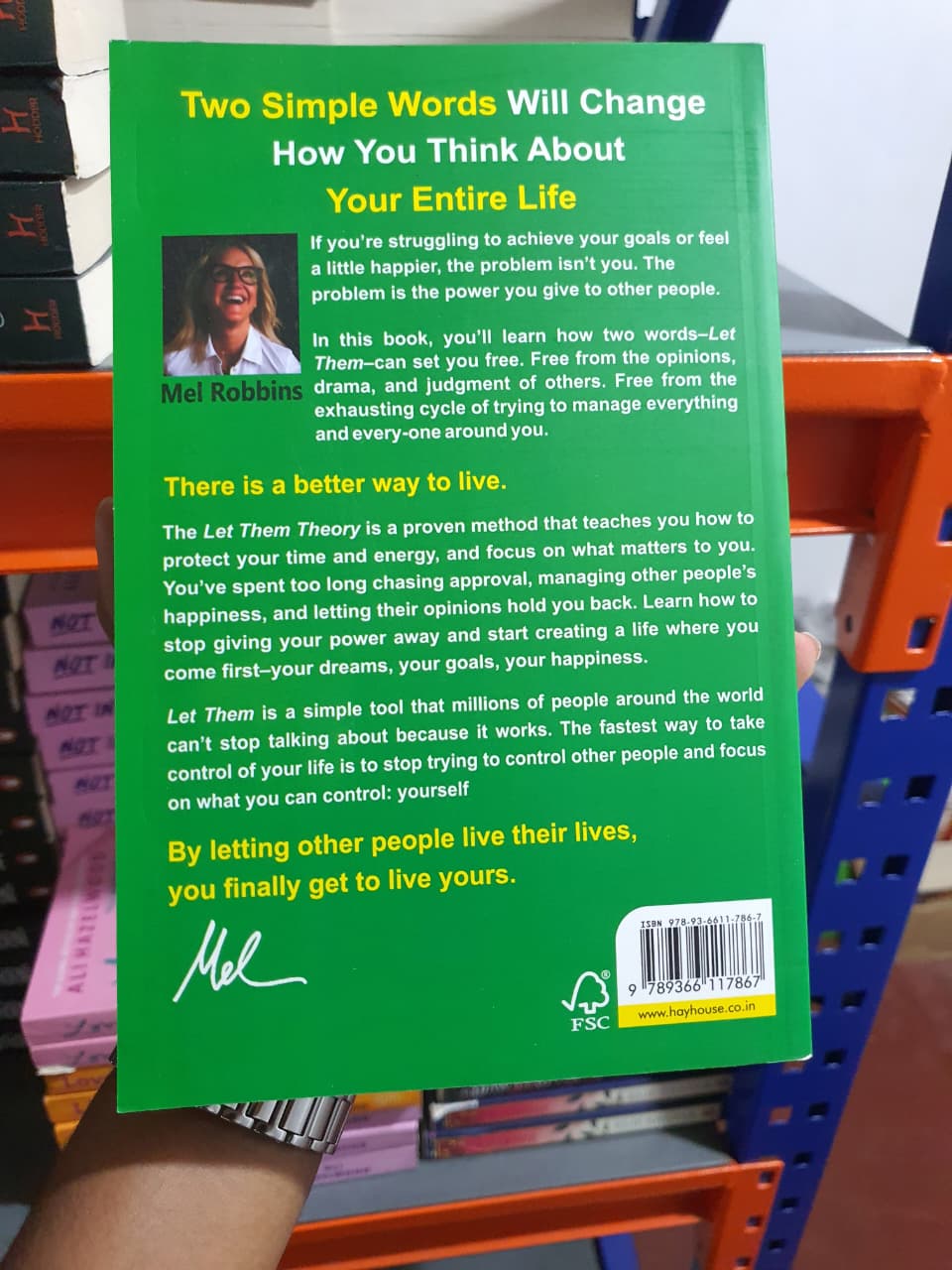 Let them theory by Mel Robbins