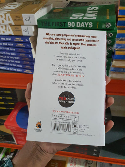 Start With Why by Simon Sinek (Slightly Damaged)