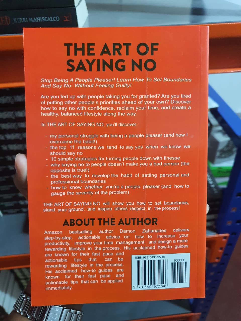 The Art Of Saying NO by Damon Zahariades