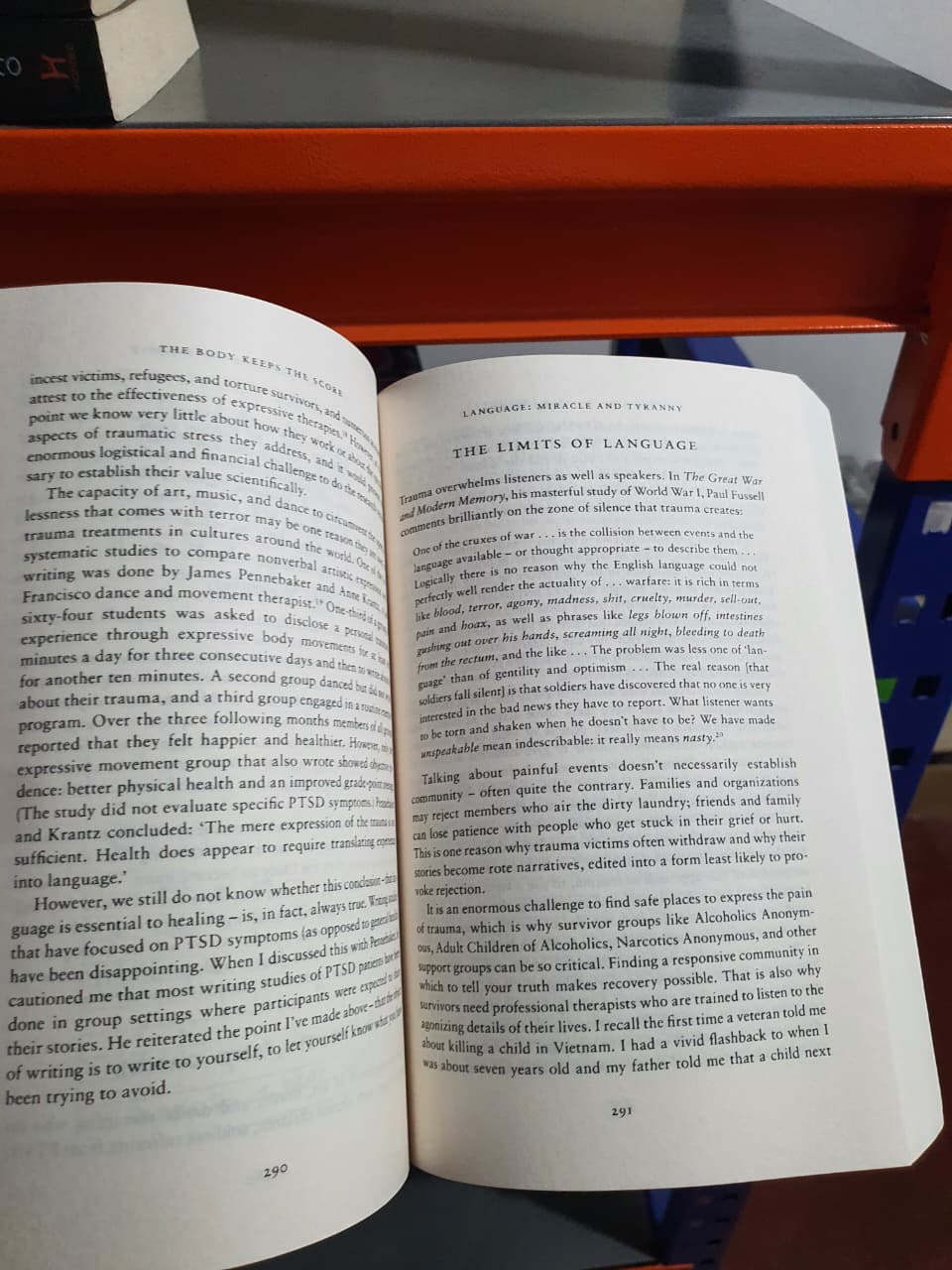 Body Keeps The Score by Bessel van der Kolk