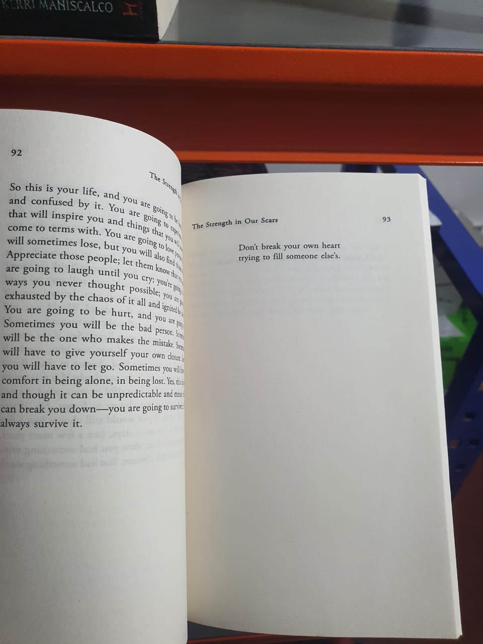 The Strength in Our Scars By Bianca Sparacino