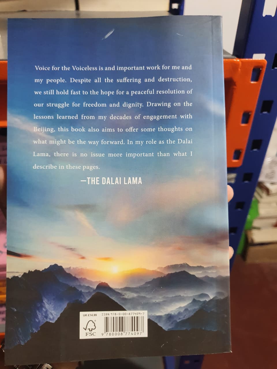 Voice for the Voiceless by Dalai Lama