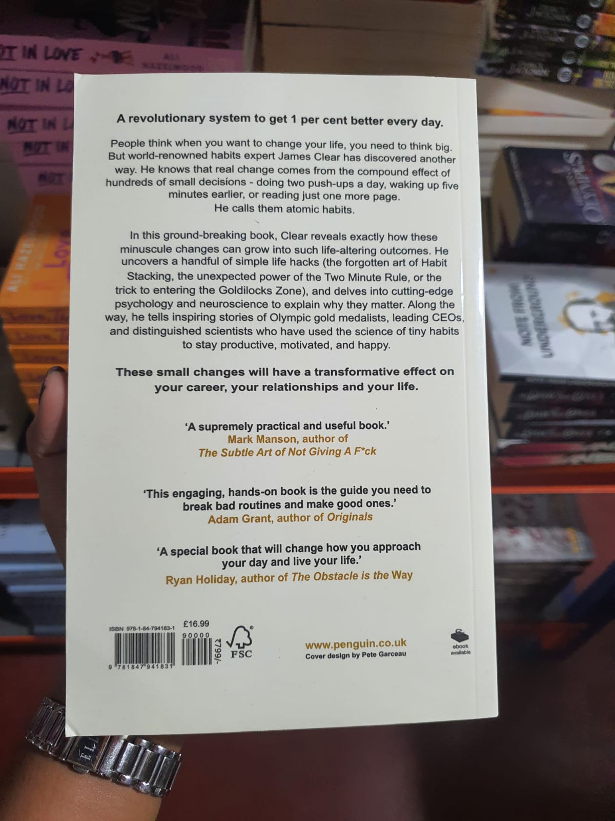Atomic Habits by James Clear