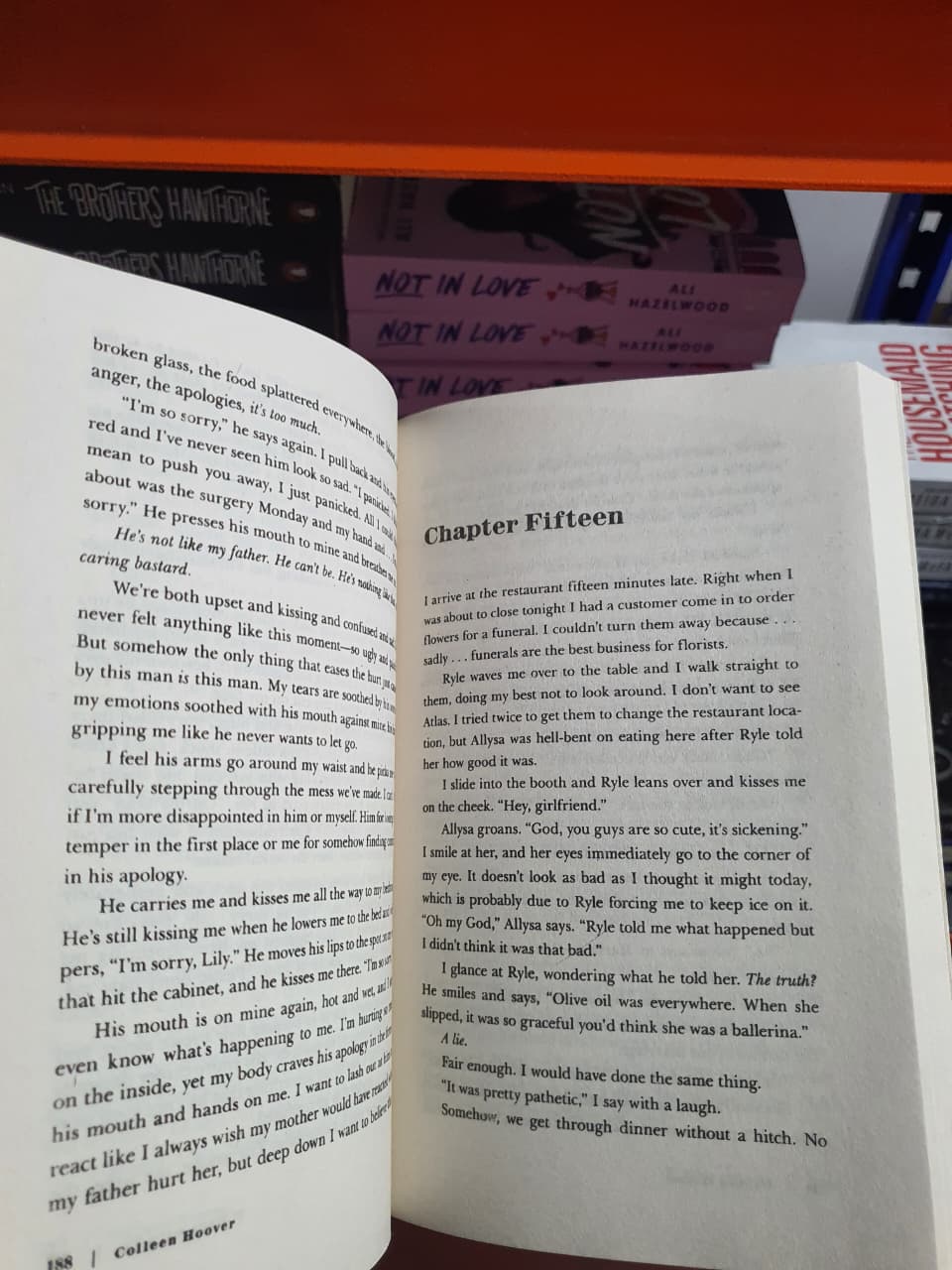 It Ends with Us by Colleen Hoover (Book 1 of the It Ends with Us series) (Minor Bend Cover)