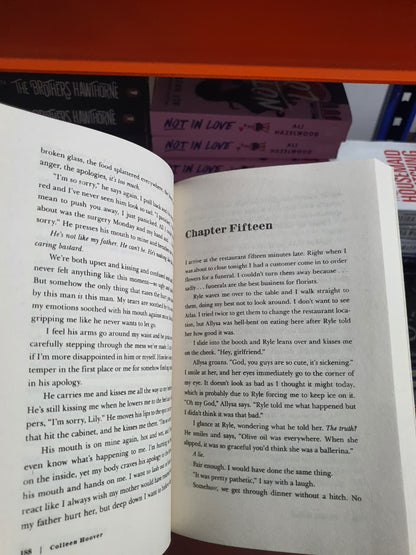 It Ends with Us by Colleen Hoover (Book 1 of the It Ends with Us series) (Minor Bend Cover)