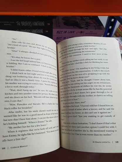 It Starts with Us by Colleen Hoover (Book 2 of the It Ends with Us series)