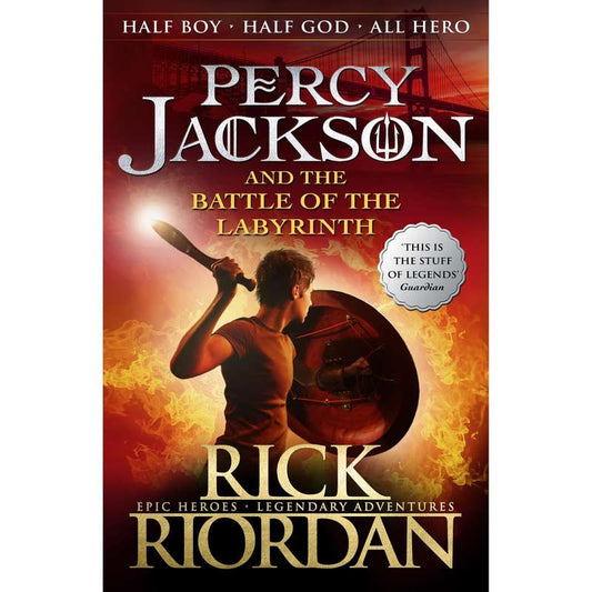 The Battle of the Labyrinth by Rick Riordan (Book 4 of the Percy Jackson & the Olympians series)