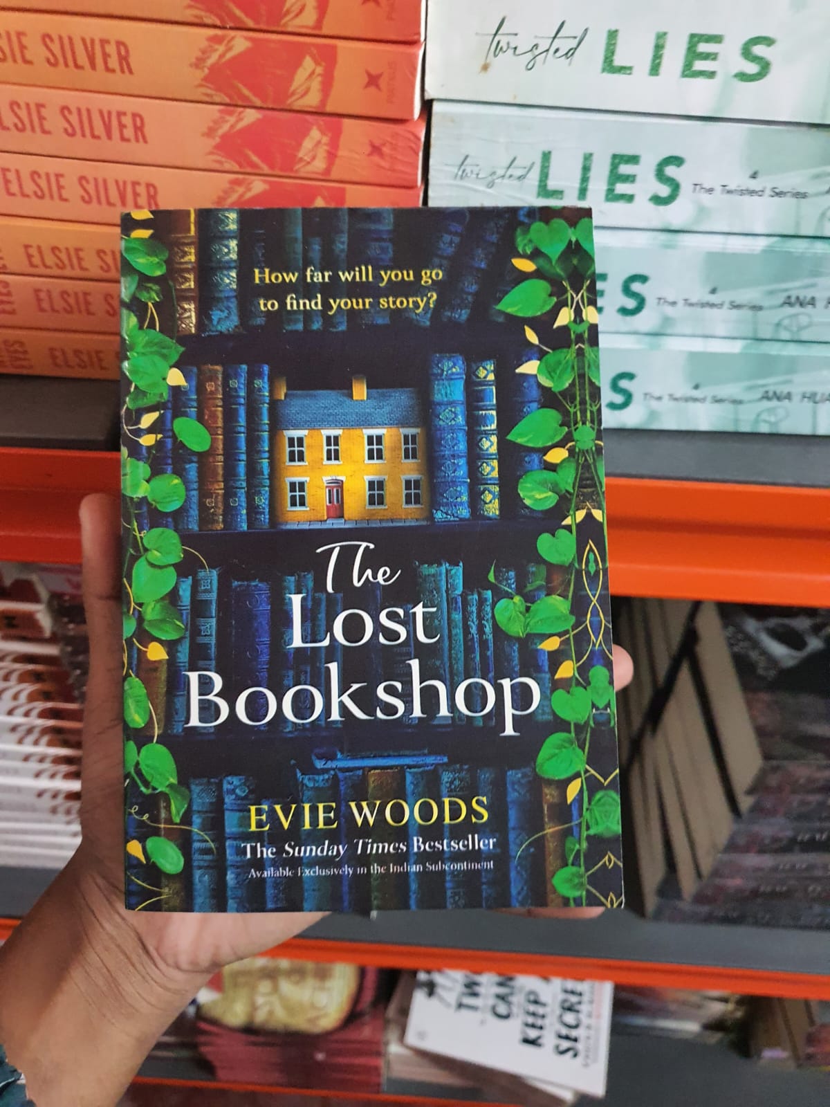 The Lost Bookshop By Evie Woods (Slightly Old)