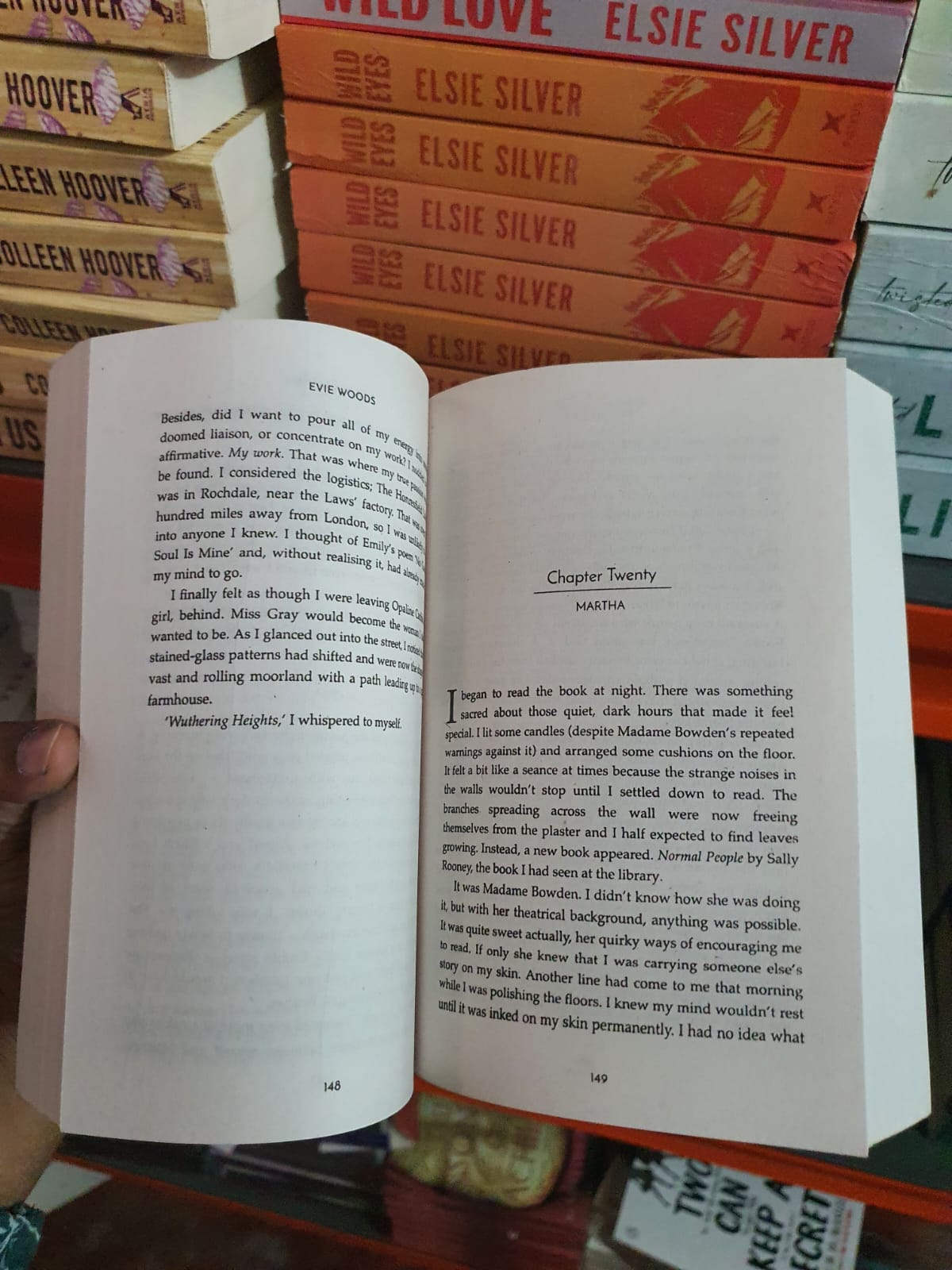 The Lost Bookshop By Evie Woods (Slightly Old)