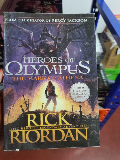 The Mark of Athena by Rick Riordan (Book 3 of the Heroes of Olympus series)