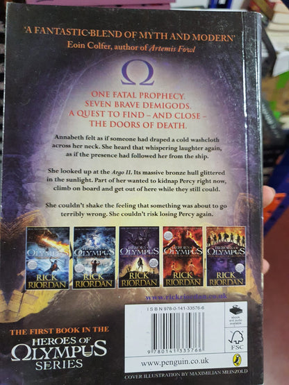 The Mark of Athena by Rick Riordan (Book 3 of the Heroes of Olympus series)