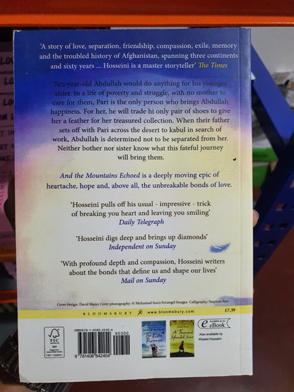 And the Mountains Echoed by Khaled Hosseini
