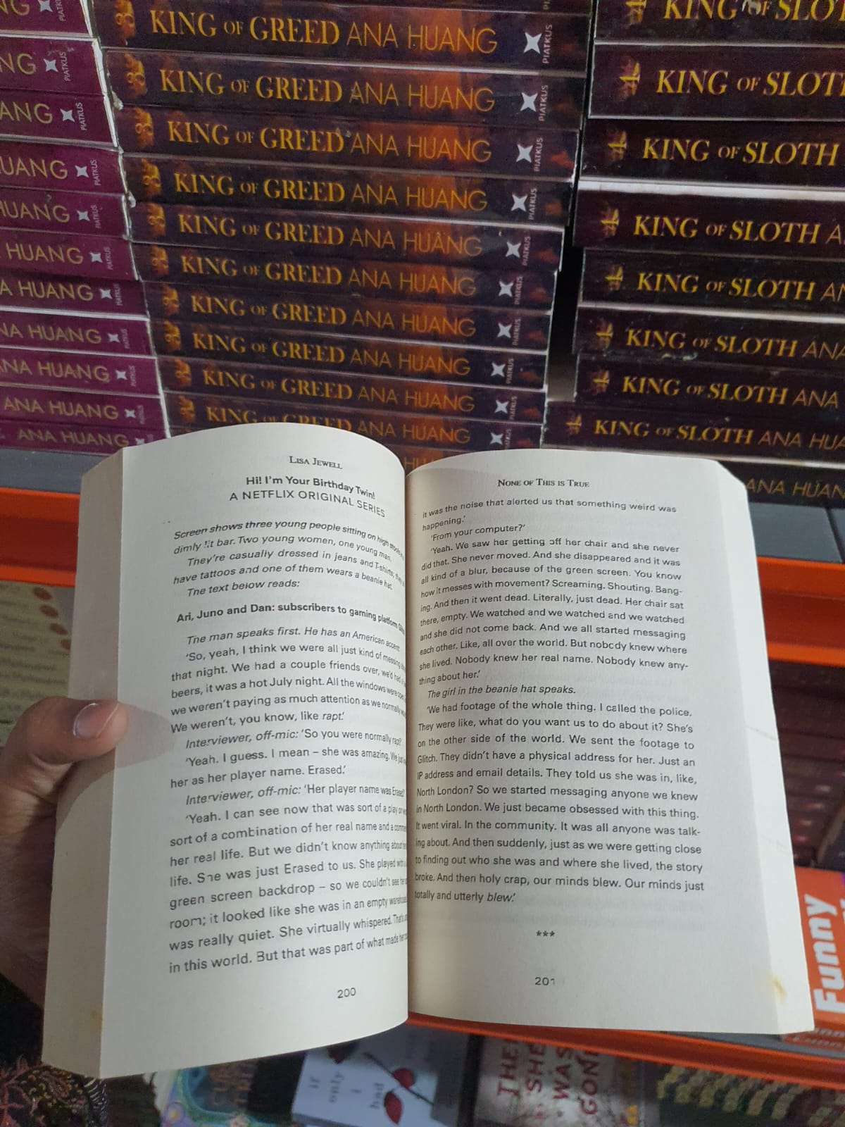None of This is True by Lisa Jewell (Slightly Damaged)