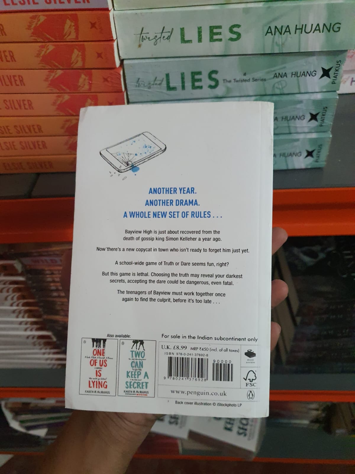 One of Us Is Next by Karen M. McManus (Book 2 of the One of Us Is Lying series)