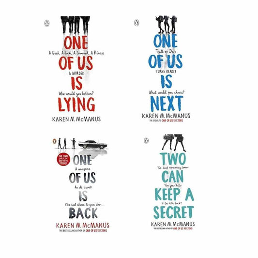 One of Us Lying 4 books combo by Karen M. McManus