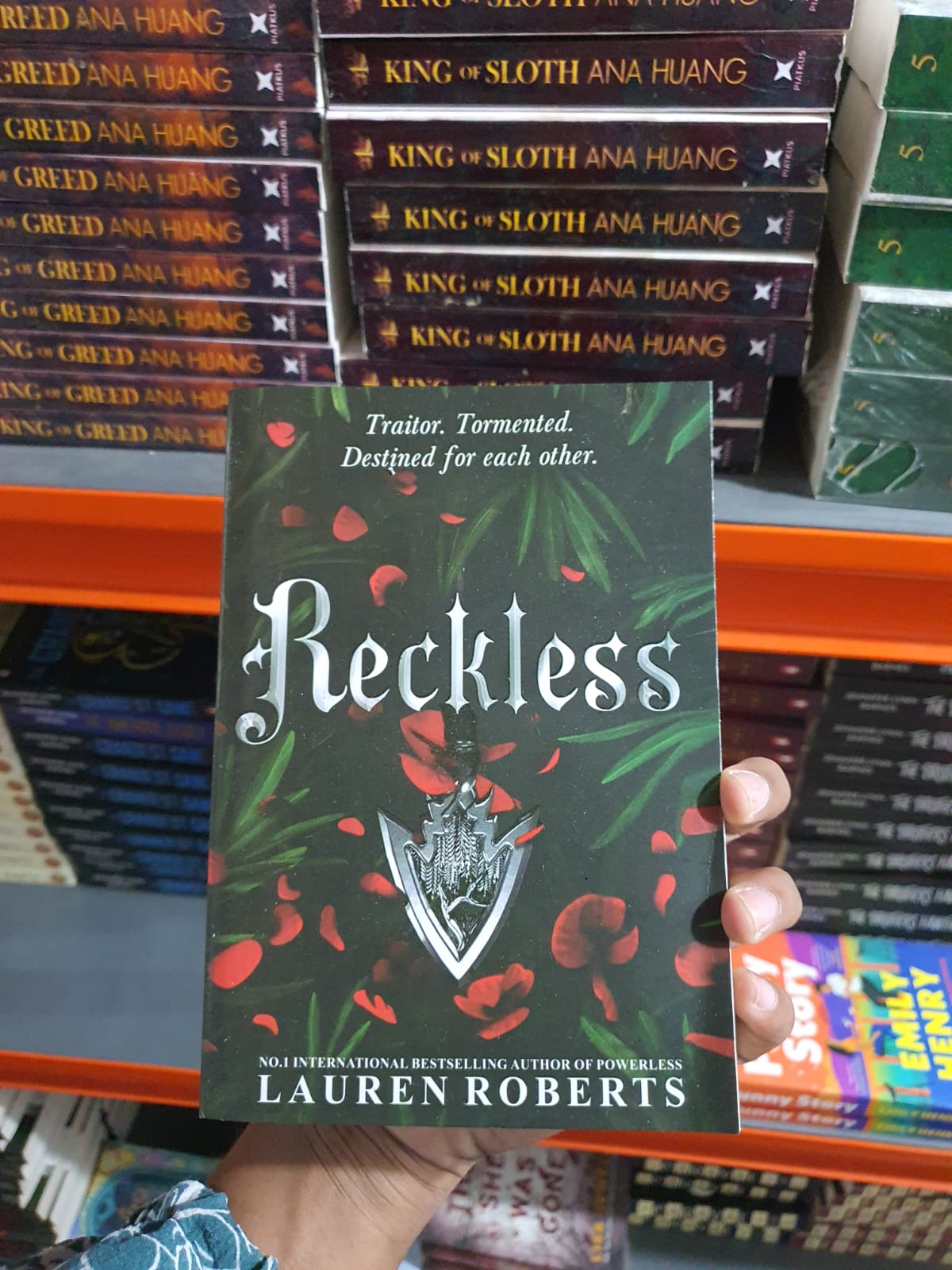 Reckless by Lauren Roberts (Book 2 of the Powerless series)