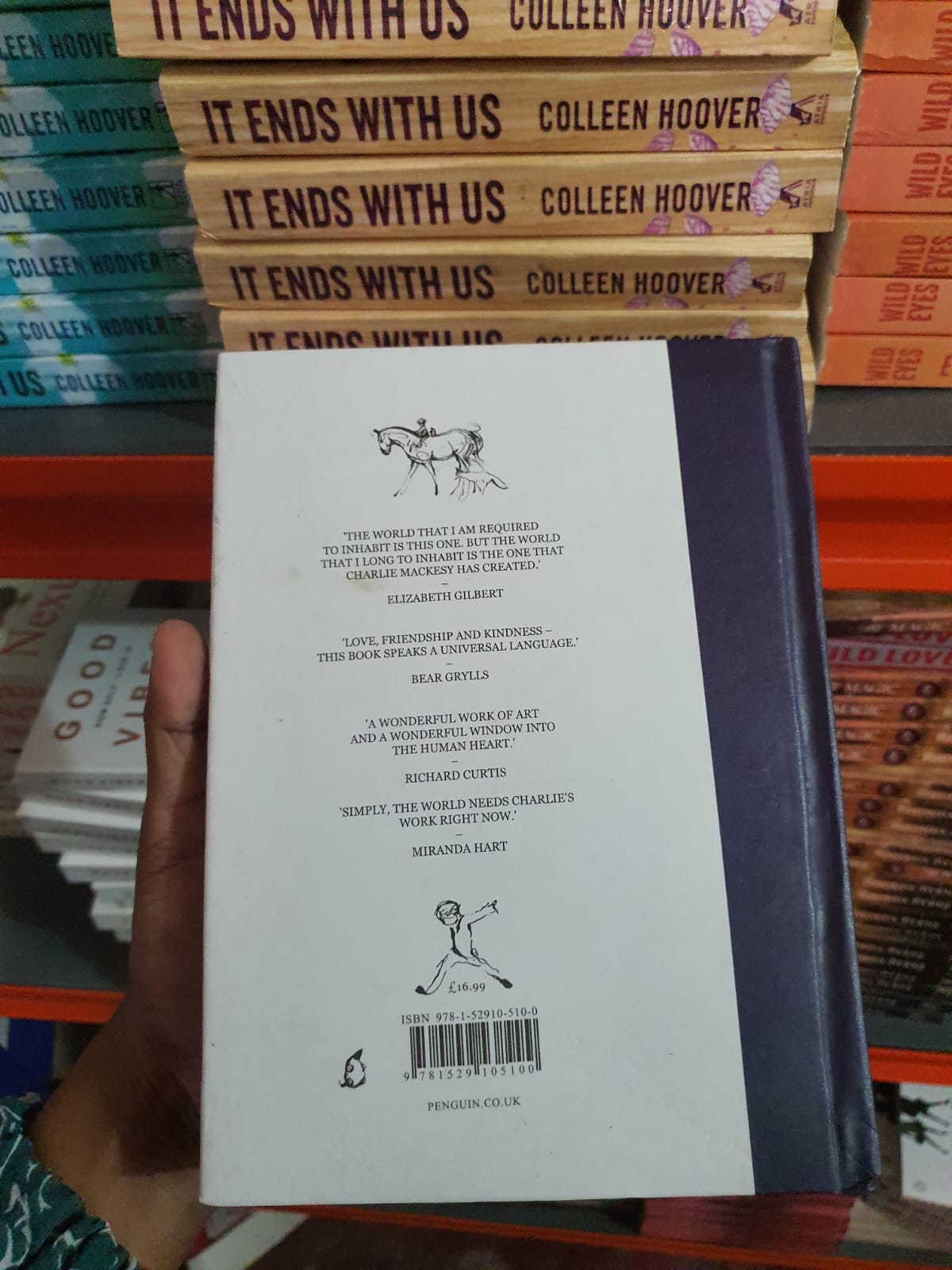The Boy, The Mole, The Fox and The Horse By Charlie Mackesy (Hard cover)