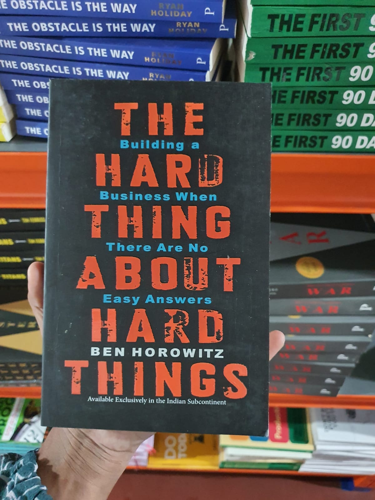 The Hard Thing about Hard Things By Ben Horowitz (Slightly Old)