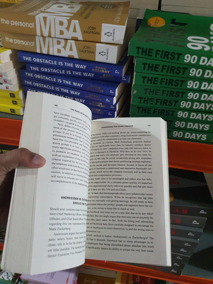 The Hard Thing about Hard Things By Ben Horowitz (Slightly Old)