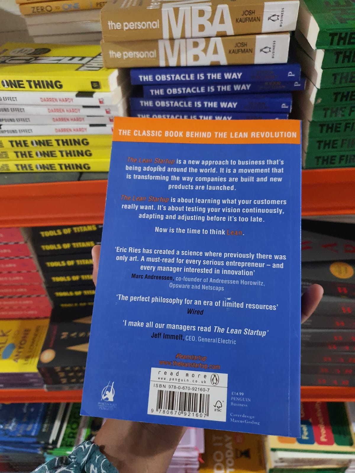 The Lean Startup By Eric Ries (Slightly Old)