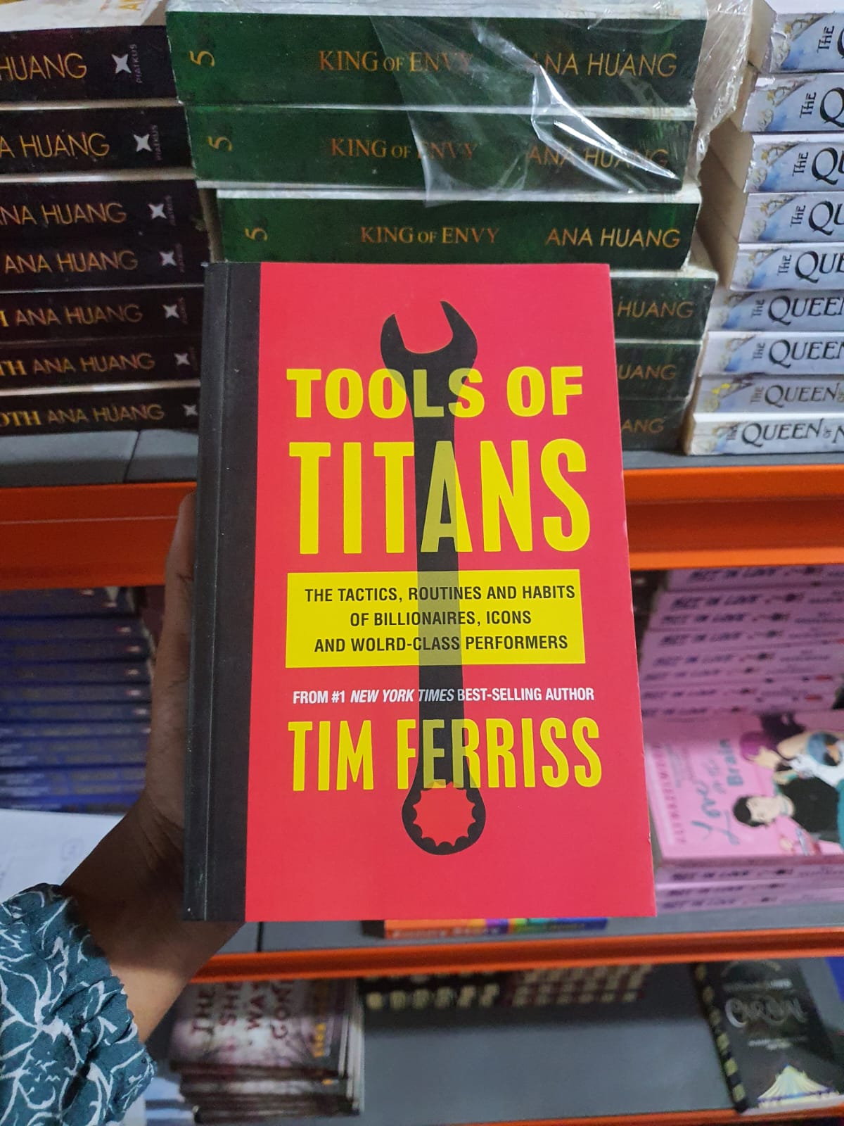 Tools of Titans By Tim Ferriss (Slightly Old)