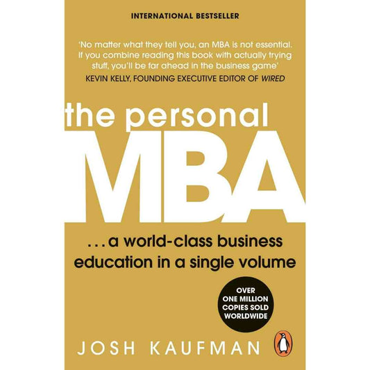 The Personal MBA By Josh Kaufman (Slightly Damaged)
